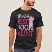 T-shirt Dachshund Chien Aun Chien Propriétaire (Devant)