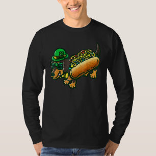 T-shirt Dachshund Chien Leprechau St Patrick Day Saint Pad
