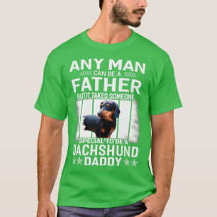 T-shirt Dachshund Chien Papa Daddy Cadeau Pour Hommes