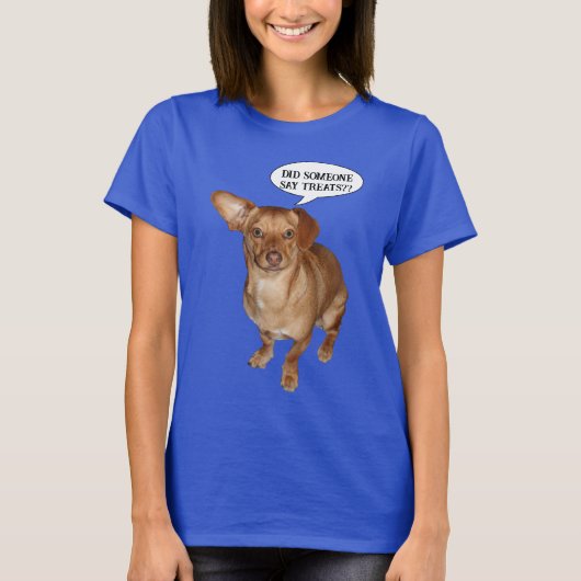 T-shirt Dachshund Chien Traitements (Devant)