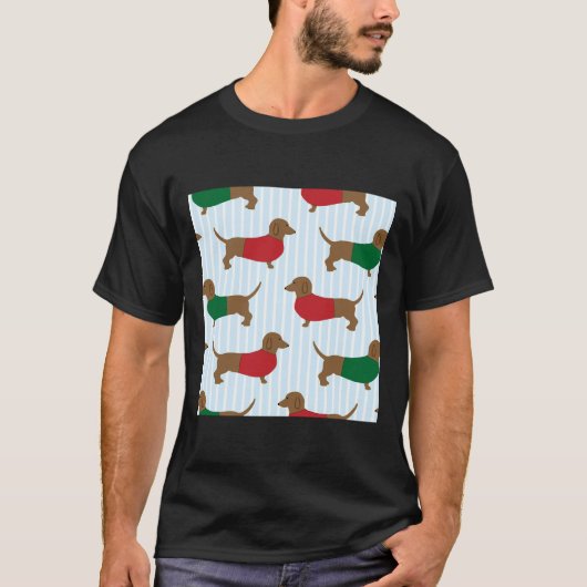 T-shirt Dachshund Dachshund (Devant)
