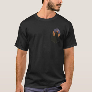T-shirt Dachshund Dans Votre Visage De Chien De Poche