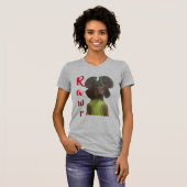 T-shirt Dachshund Dinosaur (Devant entier)
