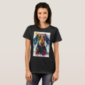T-shirt Dachshund Dog Art (Devant entier)