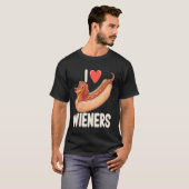 T-shirt Dachshund drôle (Devant entier)