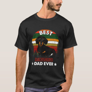 T-shirt Dachshund Funny Fathers Day