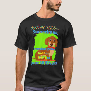 T-shirt Dachshund Funny Wiener Chien Animal Chien Chien Ch