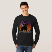 T-shirt Dachshund halloween costume  witch dachshund hallo (Devant entier)