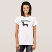 T-shirt Dachshund Home Security (Devant entier)