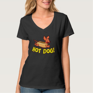 T-shirt Dachshund Hot Dog Pour Hommes Femmes Garçons Et Fi
