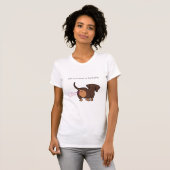 T-shirt Dachshund Kurfuffle (Devant entier)