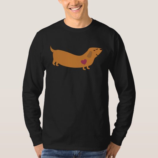 T-shirt Dachshund Love (Devant)