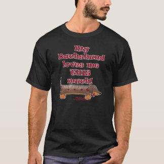 T-shirt Dachshund Love Meter