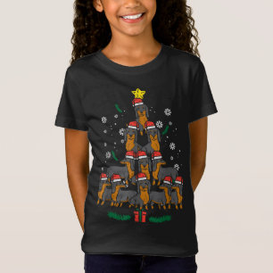 T-Shirt Dachshund Noël Arbre Wiener Chien Xmas