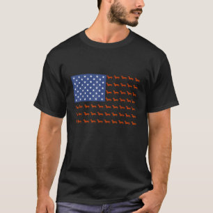 T-shirt DACHSHUND NOUS DRAPEAU Dachshund Wiener Chien Dach