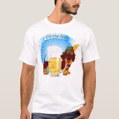 T-Shirt Dachshund Oktoberfest (Devant)