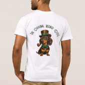 T-shirt Dachshund Portrait - L'original Wiener Dog (Dos)