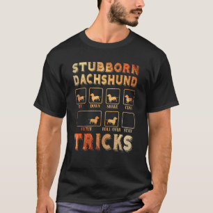 T-shirt Dachshund pour les femmes Hommes Maman Papa Chien