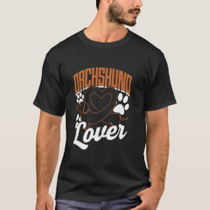 T-shirt Dachshund Propriétaire De L'Amateur Dachshunds Chi