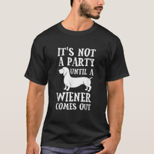 T-shirt Dachshund Propriétaire Drôle Drôle Don pas Fête Ju