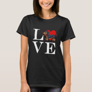 T-shirt Dachshund Propriétaire Sausage Chien Doxie Wiener