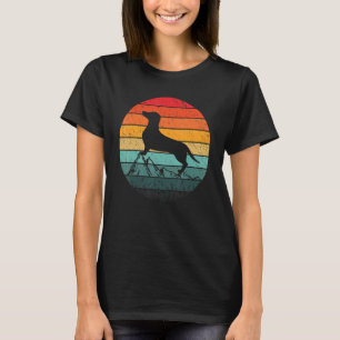 T-shirt Dachshund Retro Chiens Vintages