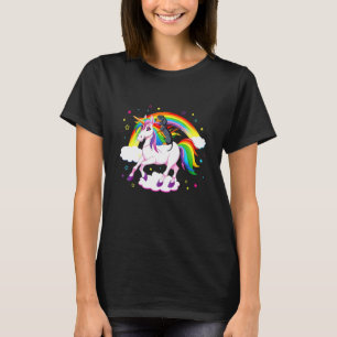 T-shirt Dachshund Rides Unicorn - Best Dog Owner Magique