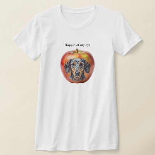 T-shirt Dachshund tacheté (Poser)