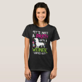 T-shirt Dachshund Weiner Dog Funny (Devant entier)