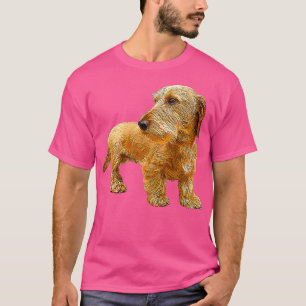T-shirt Dachshund Wire Haired Red Beauty