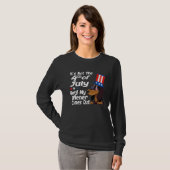 T-shirt Dachshund Women 4th July Not Party Until Weiner C (Devant entier)