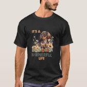 T-shirt Dachsund Cadeau Weiner Chien Maman Dachsund Maman  (Devant)