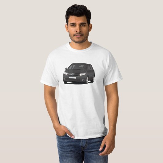 T-shirt Dacia Sandero - noir (Devant entier)