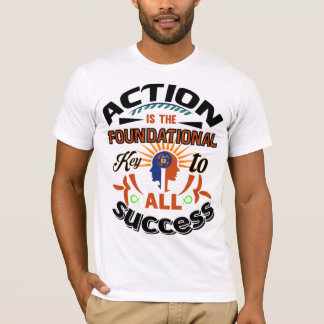 t-shirt d'action