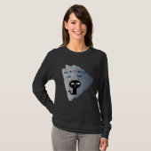 T-shirt Dad and Mom loves Cat (Devant entier)