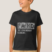 T-shirt Dad And Son Matching Fathers Day Cool Family Scien (Devant)