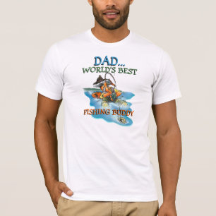 T-shirt DAD Best Fishing Buddy