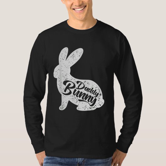 T-shirt Dad Bunny Easter Day Cute Rabbit Daddy Papa Father (Devant)