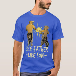 T-shirt Dad Dirt Bike Out Motocross Gift Father And Son Di