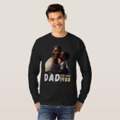 T-shirt Dad Fuel Since 1988 Quote Black King Magic Fathers (Devant entier)