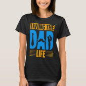 T-shirt Dad Life Fathers Day Future Dad First Time Daddy (Devant)