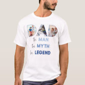 T-shirt DAD Myth Homme Légende Blue Gradient Photo (Devant)