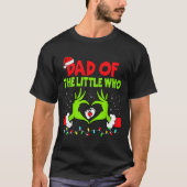 T-shirt Dad Of The Little Who Funny Christmas Pregnancy An (Devant)