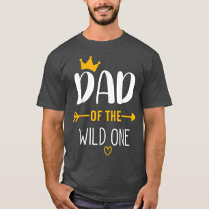 T-shirt DAD of the Wild One Fathers Day New Dad 