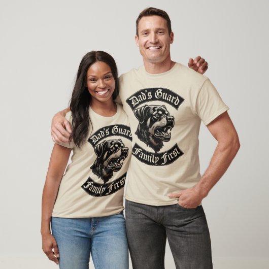 T-shirt Dad’s Guard – Family First (Unisexe)