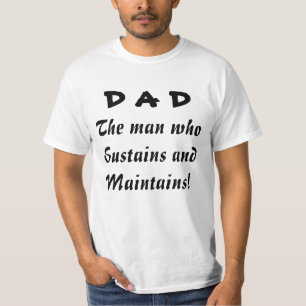T-SHIRT DAD SOUTIENT ET MAINTIENT LE TÊTE