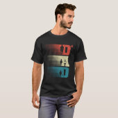 T-shirt Dad Squared Father s Day Two Boys Two Sons Father (Devant entier)