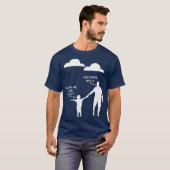 T-shirt Dad What Are Clouds Made Of Linux Servers Mostly (Devant entier)