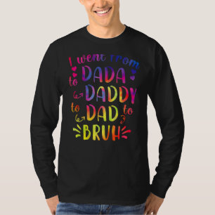 T-shirt Dada À Papa Papa Bruh Joyeux Fautres Day Famille