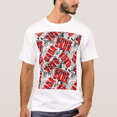 T-SHIRT DADA ART POSTER DESIGN PAR THEO VAN DOESBURG (Devant)